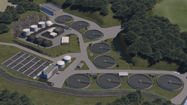 Bellozanne sewage treatment